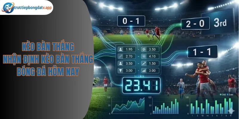 Kèo Bàn Thắng – Hướng Dẫn Phân Tích Tỷ Lệ Cược Bóng Đá Hôm Nay