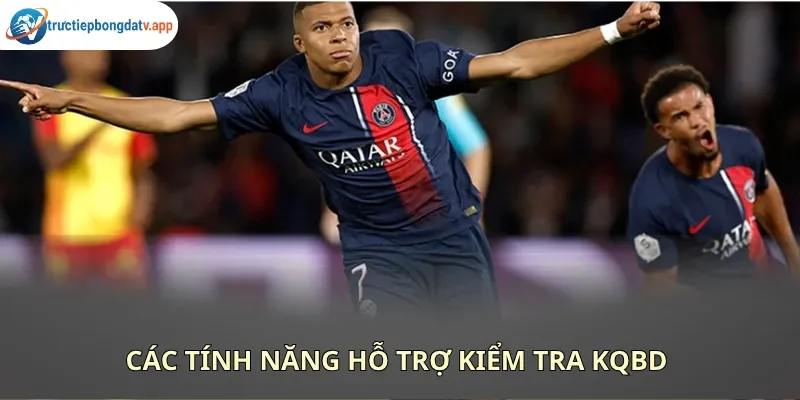 Các ký hiệu trực quan giúp người xem dễ dàng xem KQBD 
