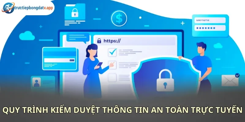Quy trình kiểm duyệt thông tin an toàn trực tuyến