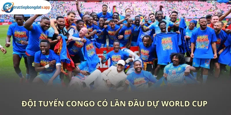 Đội tuyển Congo làm nên lịch sử với tấm vé dự World Cup